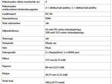 Lenovo USB-C dokk 40B5 (ainult Windows)