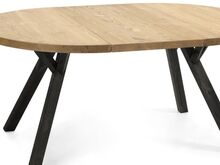 Pikendatav söögilaud Lana 115/160x115 cm
