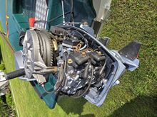 Soome mootorpaat 3.85m + Evinrude 20/25hp + haagis