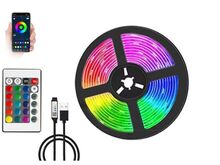 LED-valgusriba10M+24 pultIR-kaugjuhtimispult app