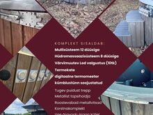 Mulli-/hüdrosüsteemiga soojustatud kümblustünn