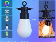 21М LED RGB диммируемая ГИРЛЯНДА IP65