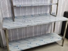 Lauapealne roostevaba riiul 120cm