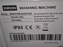 Стиральная машина Samsung WW70K4420YW 7 кг 1400 об/мин