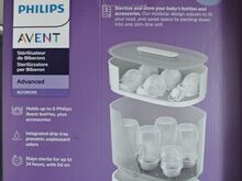 Lutipudelite steriliseerija Philips Avent