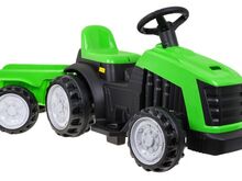 Laste elektriline traktor käruga
