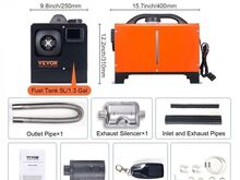 8kW 12V DIISELPUHUR / SOOJENDI, Bluetooth