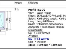 Aken 1600 X 1260 plastik