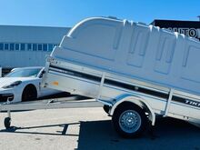 Tiki Treiler autohaagis 3x1.5 plastkaanega