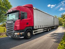 SCANIA R420 LB6X2HNA + ШТОРНЫЙ ПОЛУПРИЦЕП (КОМПЛЕКТ)