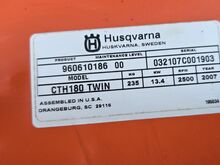 Murutraktor Husqvarna CTH 180 TWIN