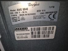 Стиральная машина Whirlpool AWE9840 7кг 1200об/мин