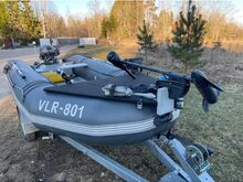 Paat Bush Crab K-360 koos 10hp mootoriga