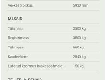 Ariwal 3500 кг прицеп