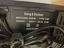 Bang & Olufsen Beocord VHS 91