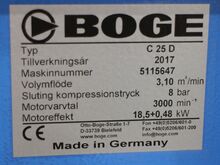 ВИНТОВОЙ КОМПРЕССОР BOGE C 25 D (18,5кВт)