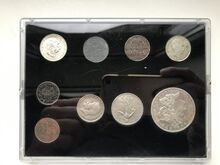 Монеты времён I и II Мировых войн, в том числе серебряные