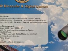 Kombineeritud binokkel ja digikaamera