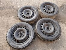 Toyo naastud 205/55/R16  koos 5x112 plekkveljega