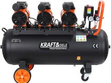 Õlivaba kompressor 100L 580L/min 3x2000W KD1394