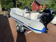 2015 Mercury 460 ocean runner + 30HP + haagis