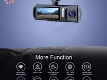 АВТОМОБИЛЬНЫЙ ВИДЕОРЕГИСТРАТОР 4K, 5 ГГц WiFi, GPS, карта 128 �