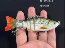 7-OSALISED LANDID VOBLER 5TK 17G 10 CM