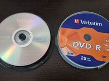 DVD-R toorikud 10tk Verbatim Azo 4,7GB 16x120min
