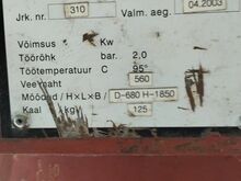 Akumulatsioonipaak 560L