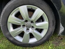 Audi 17 tolli originaal valuveljed
