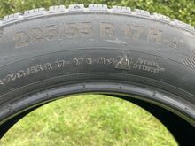 225/55R17 Continental WinterContact TS850P, SSR