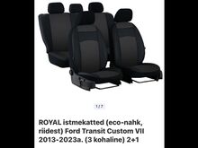 Istmekatted Ford Transit Custom 2013-2023