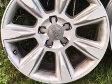 4x 17" originaal Audi veljed