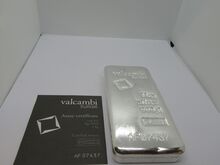 Серебряные слитки Valcambi 1000 г пробы 999,9