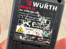 Würth WDM 2-18 laserkaugusmõõtja
