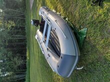 Kummipaat +suzuki 6hp