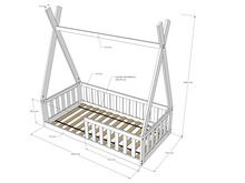 UUS! LASTEVOODI TIPI 140×70 + MADRATS