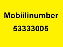 Mobiilinumber 53333005