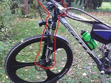 26" esikahvel/amort Scott, ketaspidur, rool