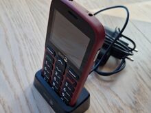 Doro 1380 Red (совершенно новый) + зарядное устройство