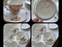 Riia portselanivabriku vintage  kohvikomplekt