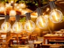 Soodsalt LED-valguskett õue / aeda / telki, 5-90m