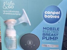 Canpol Babies Take&Go elektriline rinnapump – täis