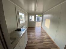 6×2.40 m container + WC, shower and kitchen