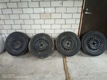 4tk 185/65r15 naastrehvid koos 4x100 velgedega