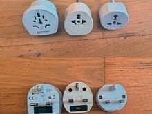 9 reisiadapterit / Power Adapters