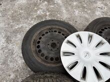 Стальные диски Opel (5x120) 17 дюймов с ламельной резиной