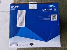Uus Exide AGM 12 Ah mootorratta aku GARANTII