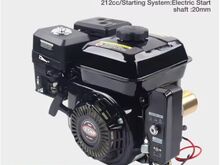 BENSIINIMOOTOR 4T 210cc 7.5hp 3600rpm, el. start