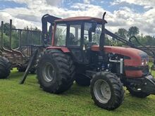 Mtz 920 metsatraktor vedava käruga